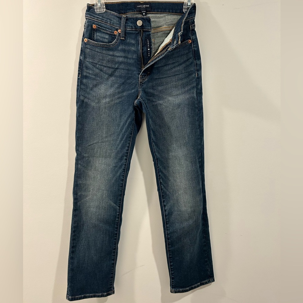 Lucky Brand Women's High Rise Straight Jean, Size 2/26R
